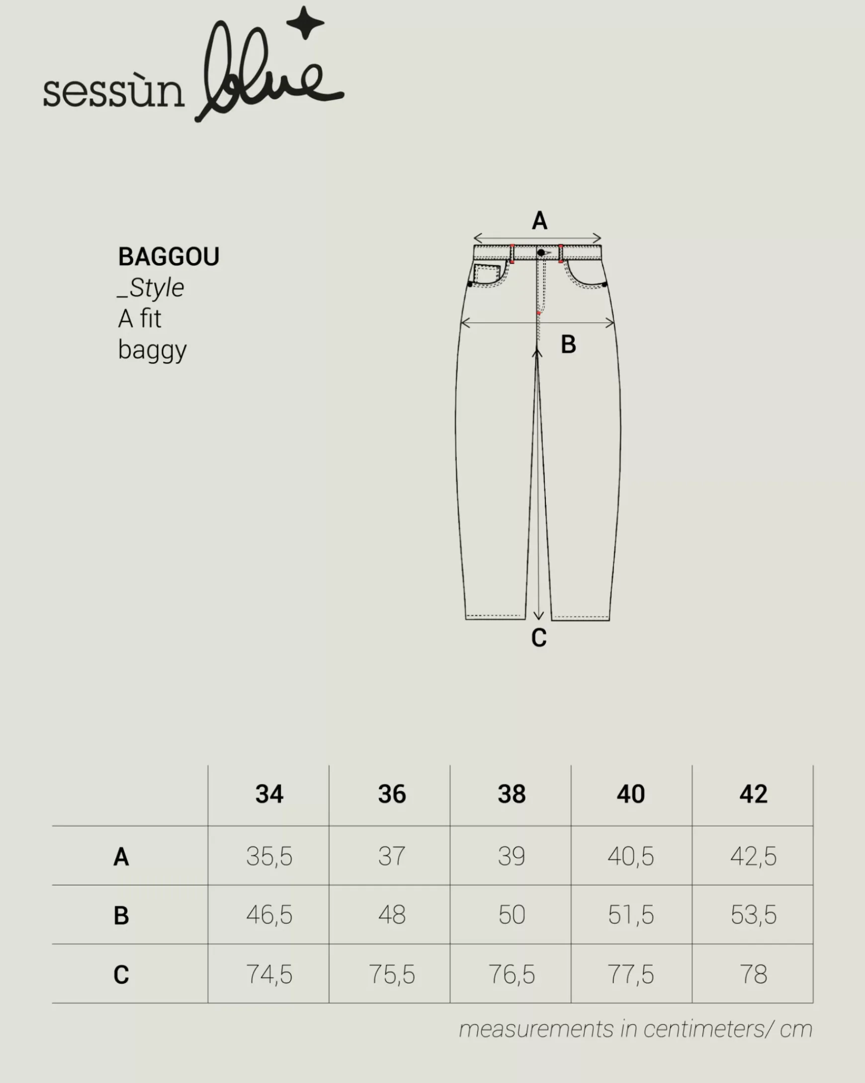 Shop Sessùn Baggou MidGrey