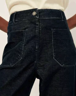 Clearance Sessùn Hudvelvet Navy