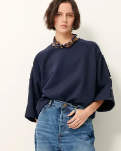 Shop Sessùn Sound sweat Indigo