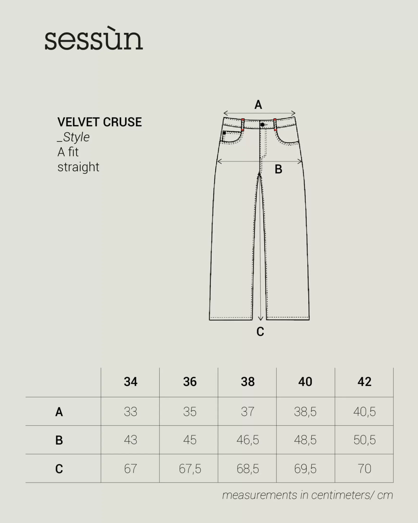 Store Sessùn Velvet cruise Graffit